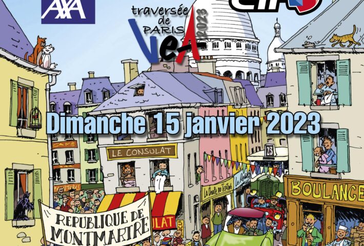 23e Traversée de Paris hivernale en véhicules d’époque