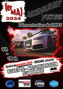 Rassemblement de voiture & démo de Drift