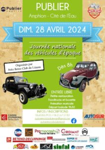 JOURNEE NATIONALE DES VEHICULES D’EPOQUE
