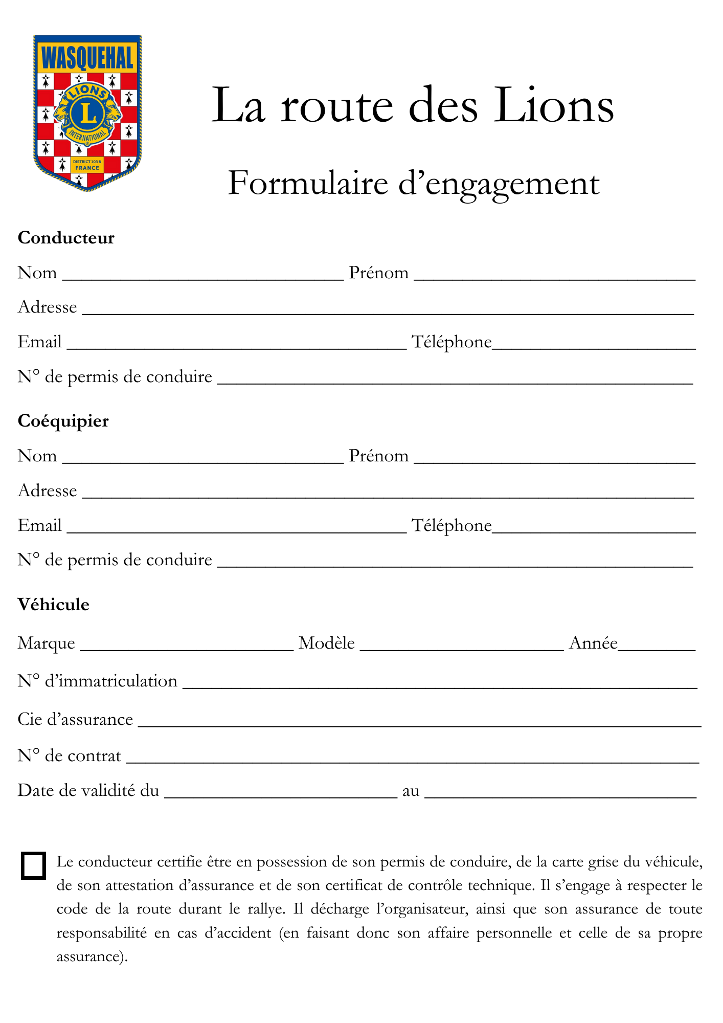La Route des Lions
