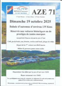 Balade touristique historique d&rsquo;automne