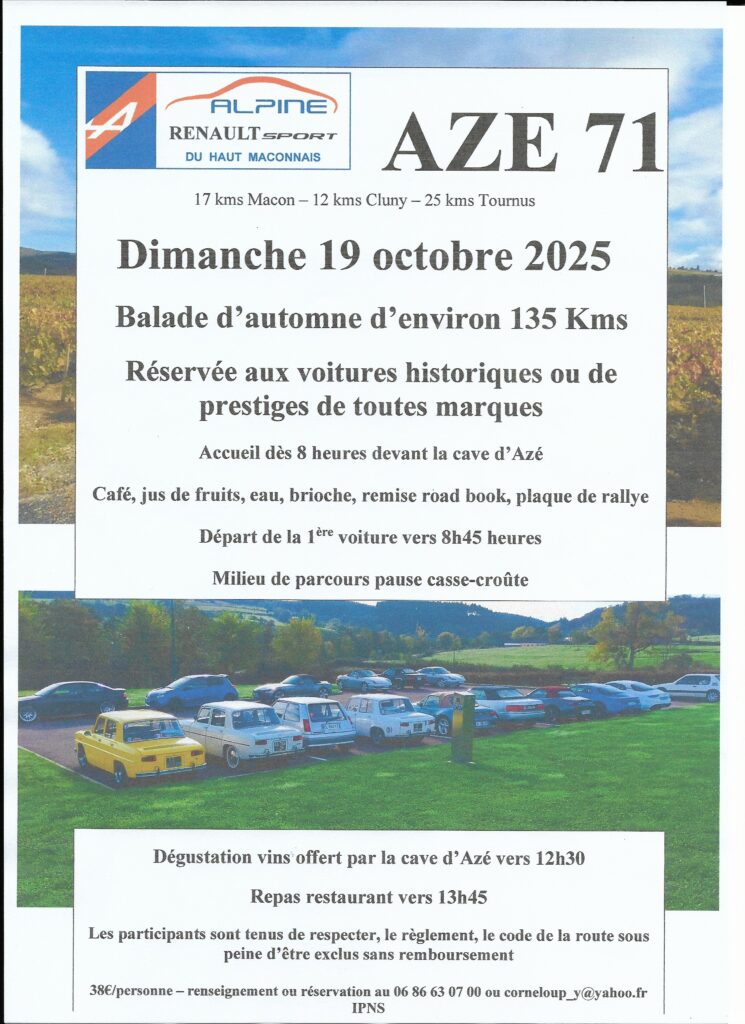 Balade touristique historique d&rsquo;automne