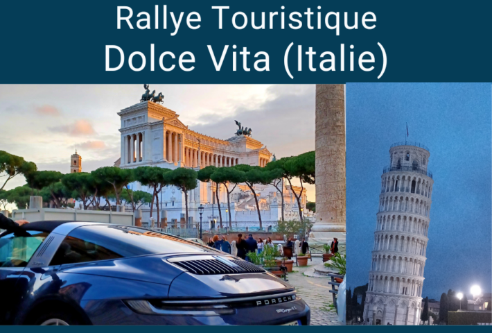 Rallye touristique Dolce Vita – Italie – 2026 (11 jours)