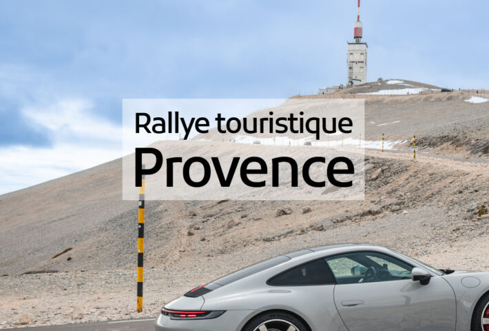 Rallye touristique Provence