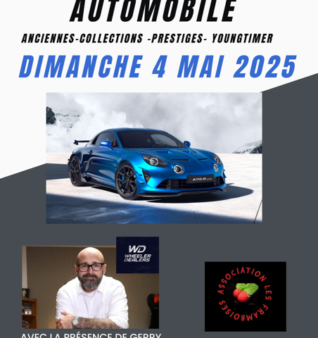rassemblement Automobiles LES FRAMBOISES