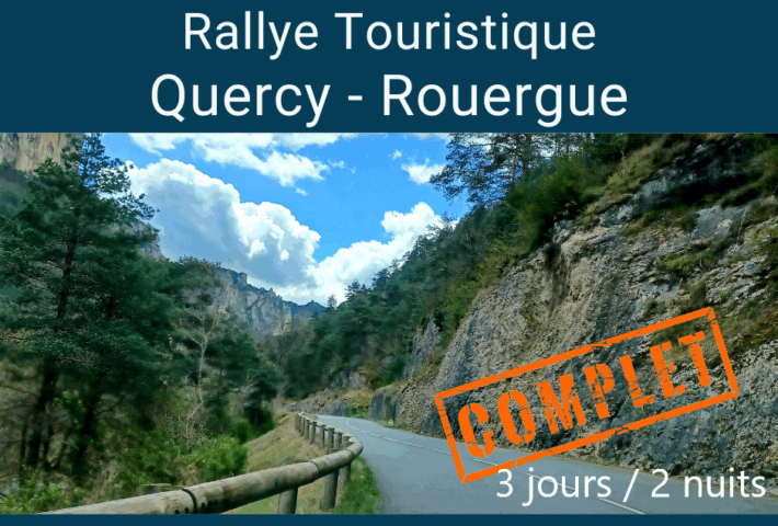 Rallye Touristique Quercy – Rouergue 2025 (3/4 jours)