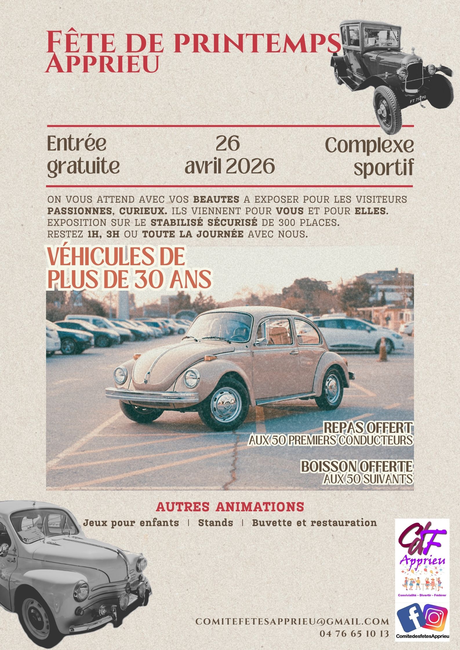 Exposition de véhicules anciens