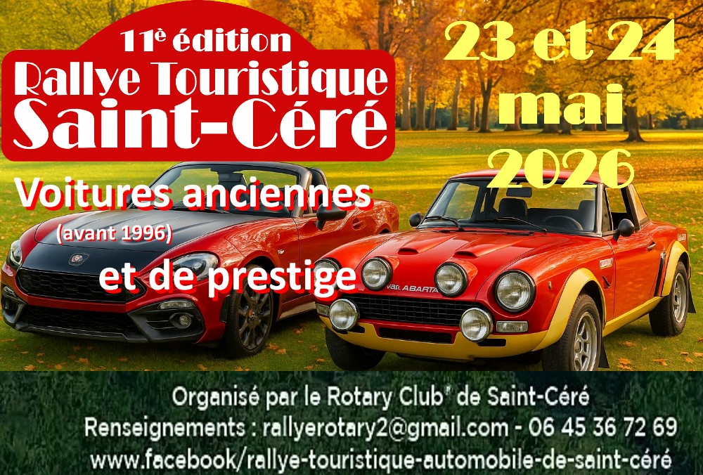 Rallye Touristique Automobile De Saint-Céré