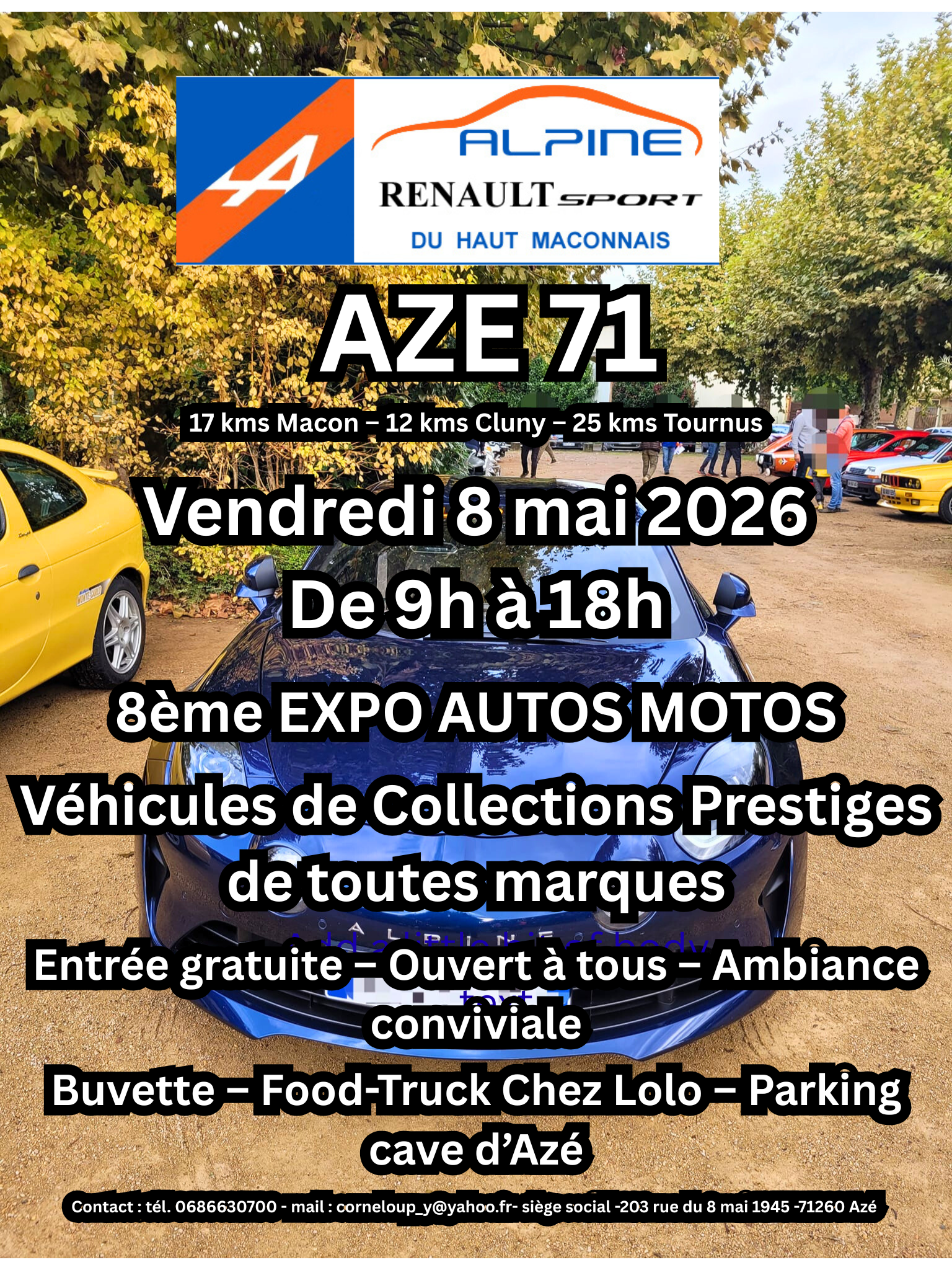 Exposition autos/motos, véhicules de collections, prestiges de toutes marques