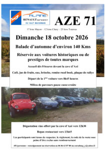 Balade historique touristique d&rsquo;automne