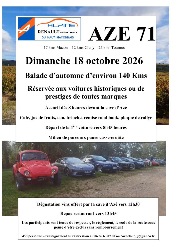 Balade historique touristique d&rsquo;automne