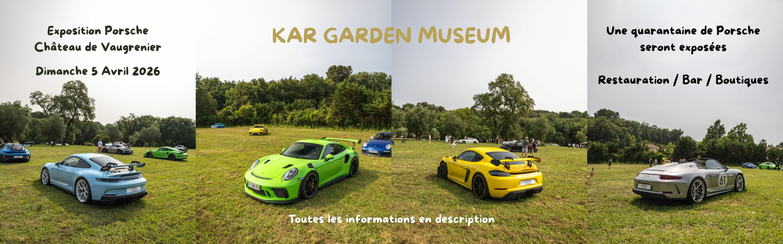 KAR GARDEN MUSEUM Edition Porsche