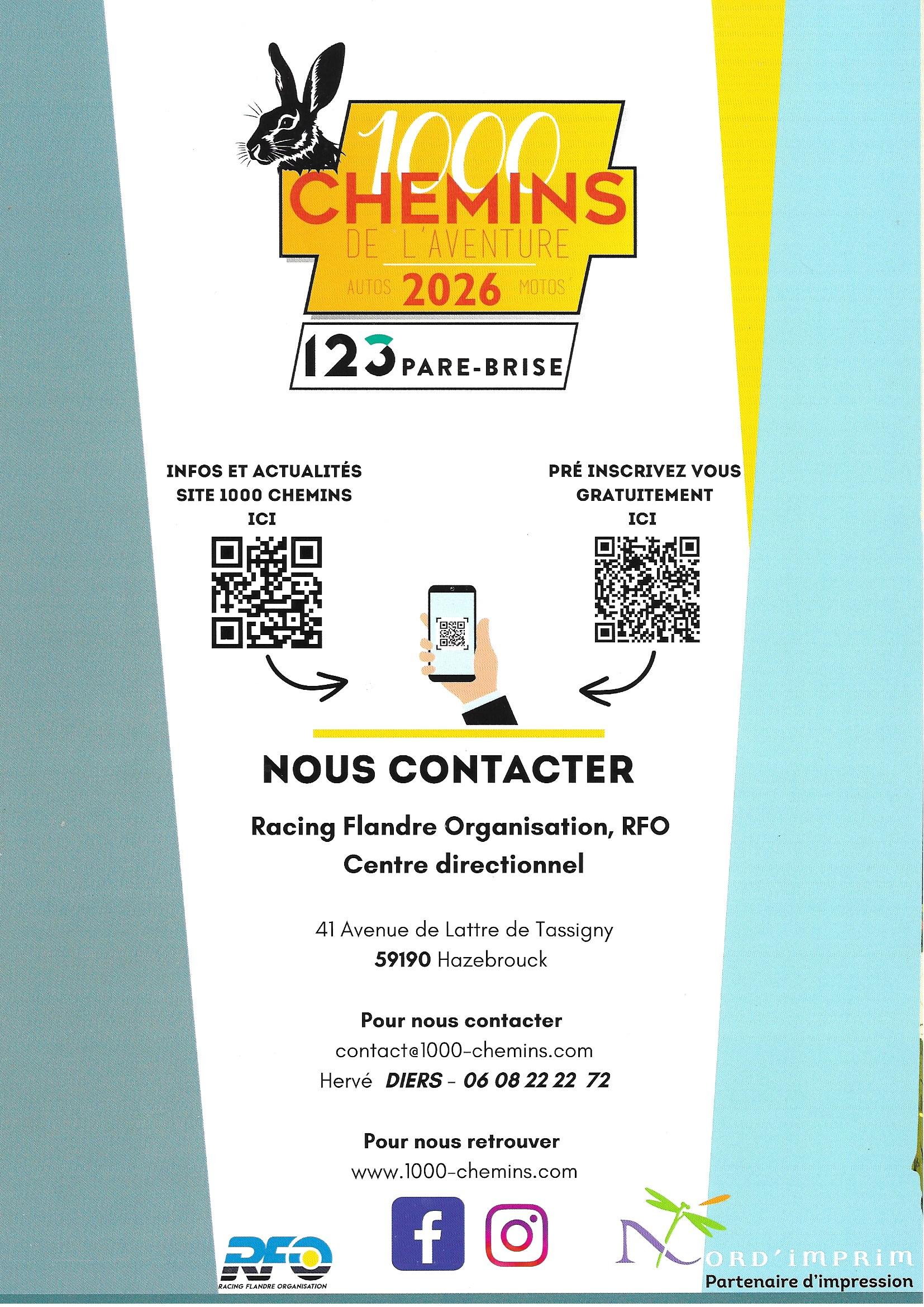 1000 Chemins de l&rsquo;Aventure 2026