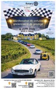 Manifestation de voitures anciennes et de prestige