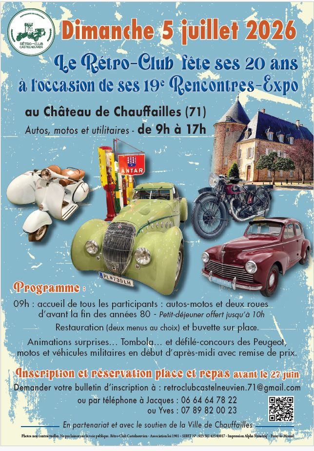 19e Rencontres – expo autos, motos et utilitaires