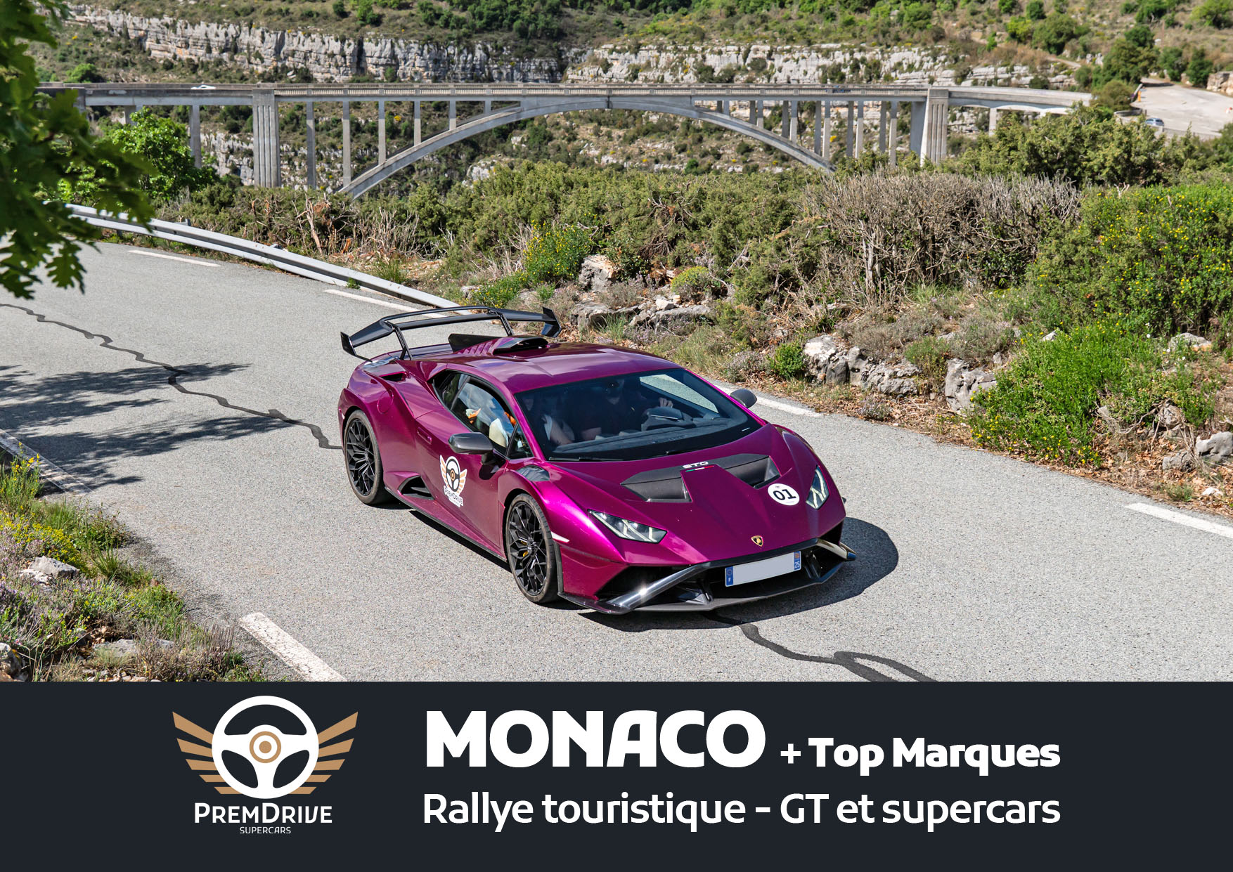 Rallye touristique Monaco + Top Marques