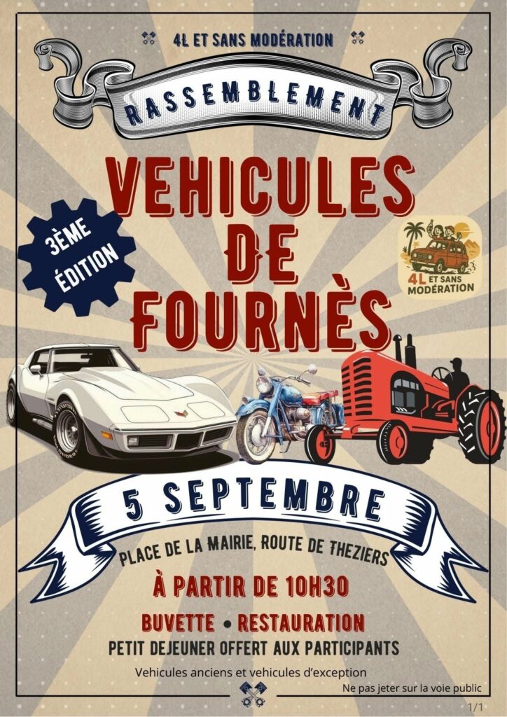 Véhicules de Fournès